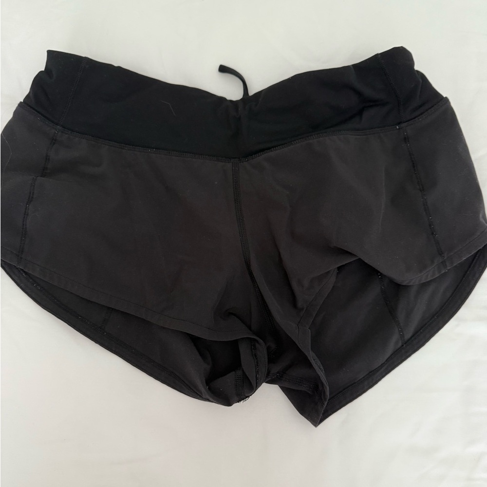 lululemon athletica Black Athletic Shorts
